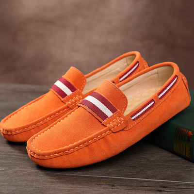 Ανδρικά μοκασίνια με επίπεδη σόλα - σε διάφορα χρώματα