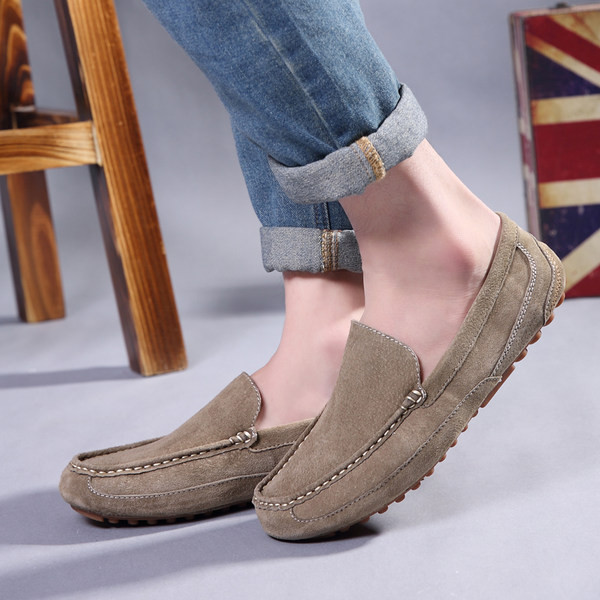 Ανδρικά μοκασίνια με επίπεδη σόλα - σε διάφορα χρώματα