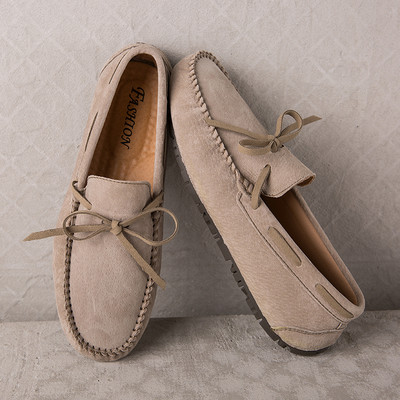 Κλασικό μοντέλο ανδρικά μοκασίνια σουέτ