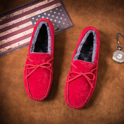 Κλασικό μοντέλο ανδρικά μοκασίνια σουέτ