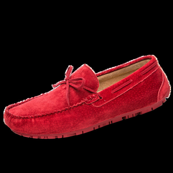 Κλασικό  μοντέλο ανδρικά μοκασίνια σουέτ