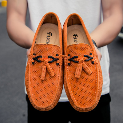 Νέο μοντέλο ανδρικά μοκασίνια με φούντα σε διάφορα χρώματα