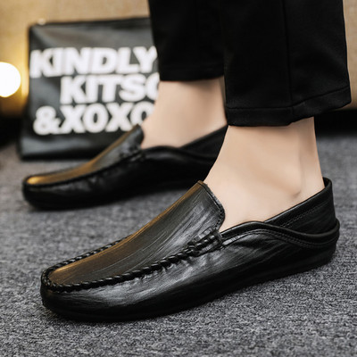 Νέο μοντέλο ανδρικά μοκασίνια από faux δέρμα - σε τρία χρώματα