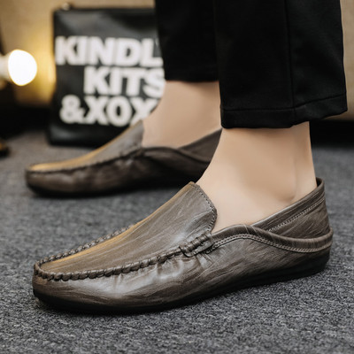 Νέο μοντέλο ανδρικά μοκασίνια από faux δέρμα - σε τρία χρώματα