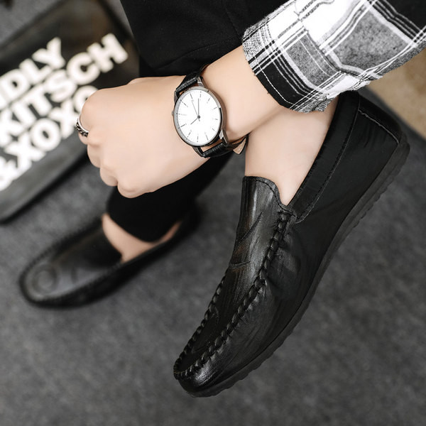 Ανδρικά μοντέρνα μοκασίνια από οικολογικό δέρμα