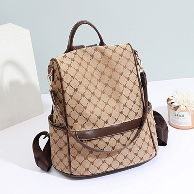 Νέο γυναικείο σακίδιο πλάτης με λαβή ώμου και μπροστινή τσέπη