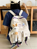 Καθημερινό σακίδιο με τσέπες και αξεσουάρ