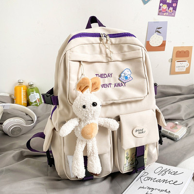 Καθημερινό σακίδιο με τσέπες και αξεσουάρ