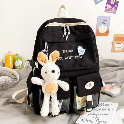 Καθημερινό σακίδιο με τσέπες και αξεσουάρ