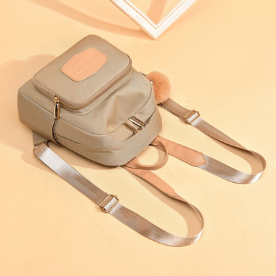 Μικρό σακίδιο έκο δερμάτινο με φερμουάρ