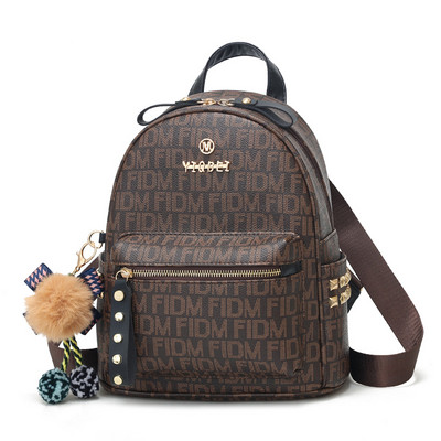 Νέο μοντέλο γυναικείο σακίδιο με μπροστινή τσέπη και μεταλλικό στοιχείο