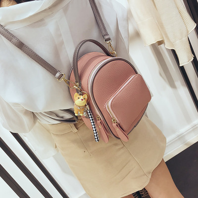 Μοντέρνο γυναικείο σακίδιο από οικολογικό δέρμα - δύο μεγέθη