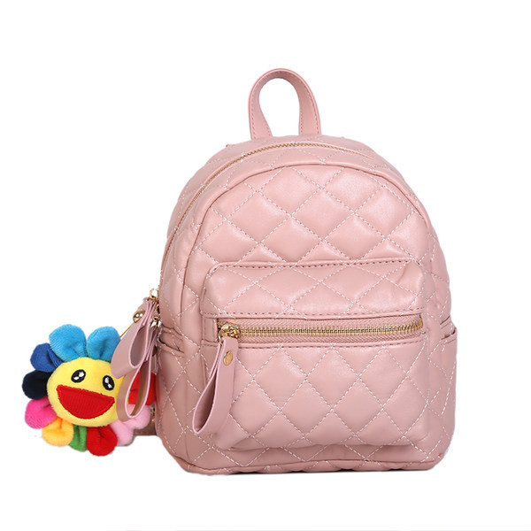 Μικρό καπιτονέ σακίδιο από οικολογικό δέρμα