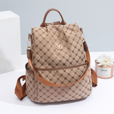 Νέο μοντέλο γυναικείο σακίδιο πλάτης με λαβή ώμου και μεταλλική διακόσμηση