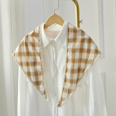 Γυναικείο κασκόλ από λεπτό ύφασμα, κατάλληλο για την άνοιξη και το καλοκαίρι