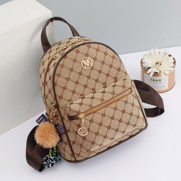 Νέο γυναικείο σακίδιο πλάτης με μεταλλική διακόσμηση - τρία χρώματα