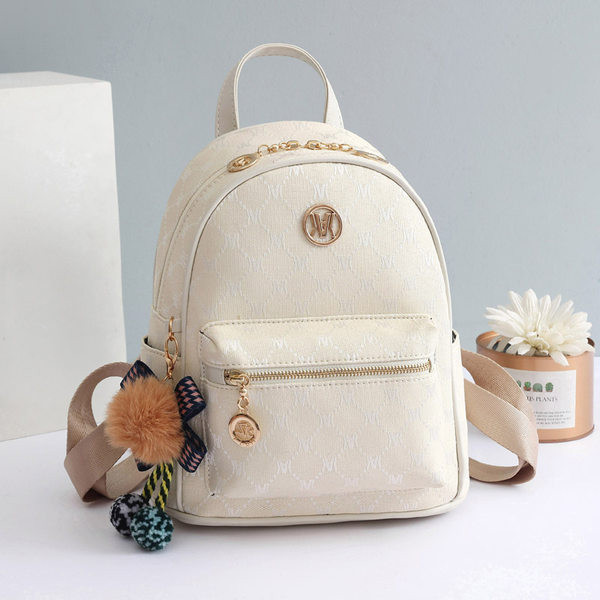 Νέο γυναικείο σακίδιο πλάτης με μεταλλική διακόσμηση - τρία χρώματα