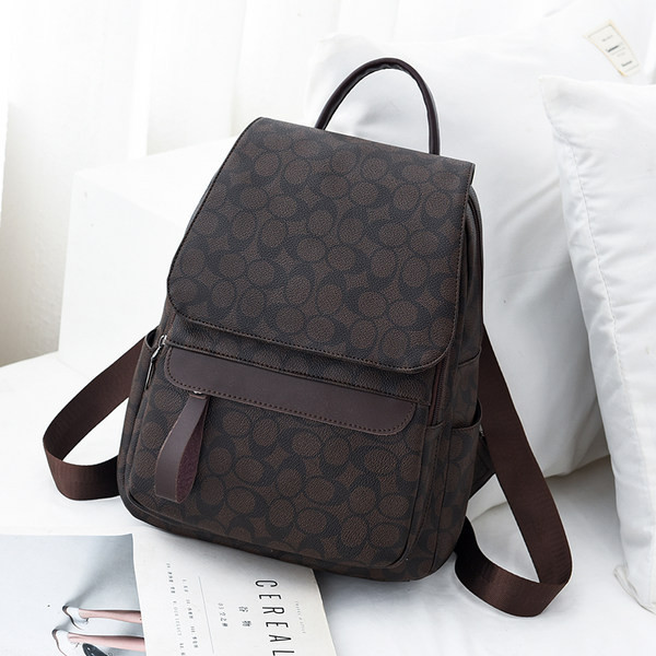 Rucsac de damă de zi cu zi cu mânere pentru umeri - în trei culori