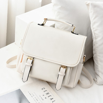 Μοντέρνο γυναικείο έκο δερμάτινο σακίδιο - δύο μοντέλα