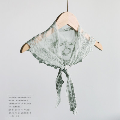 Γυναικείο καλοκαιρινό κασκόλ σε τρία χρώματα και αξεσουάρ μαλλιών