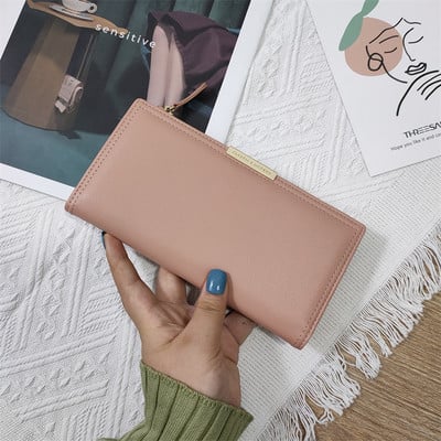 Нов модел дамски портфейл - от еко кожа