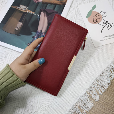 Нов модел дамски портфейл - от еко кожа