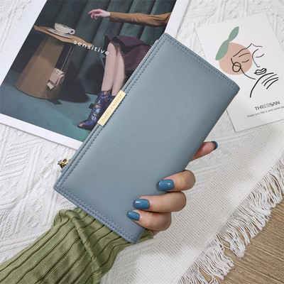 Нов модел дамски портфейл - от еко кожа