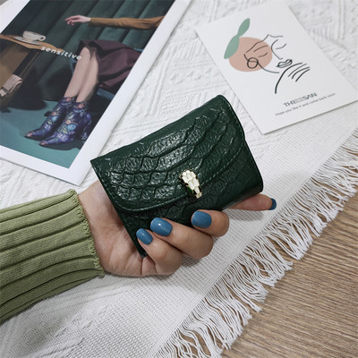 Γυναικείο έκο δερμάτινο πορτοφόλι - για πιστωτικές και χρεωστικές κάρτες