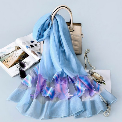 Νέο μοντέλο κομψό γυναικείο κασκόλ κατάλληλο για την παραλία