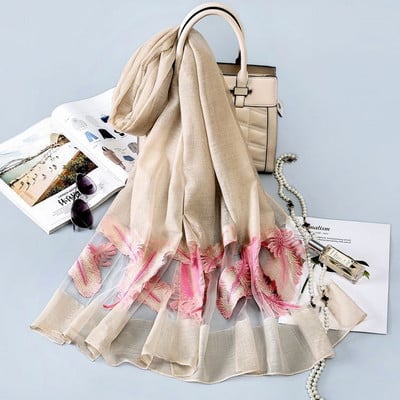 Νέο μοντέλο κομψό γυναικείο κασκόλ κατάλληλο για την παραλία