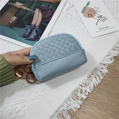 Γυναικείο μικρό πορτοφόλι με φερμουάρ σε διάφορα χρώματα