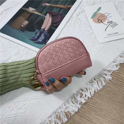 Γυναικείο μικρό πορτοφόλι με φερμουάρ σε διάφορα χρώματα