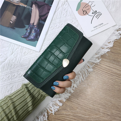 Γυναικείο πορτοφόλι νέο μοντέλο - κατασκευασμένο από οικολογικό δέρμα σε τέσσερα χρώματα