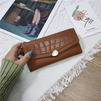 Γυναικείο πορτοφόλι νέο μοντέλο - κατασκευασμένο από οικολογικό δέρμα σε τέσσερα χρώματα