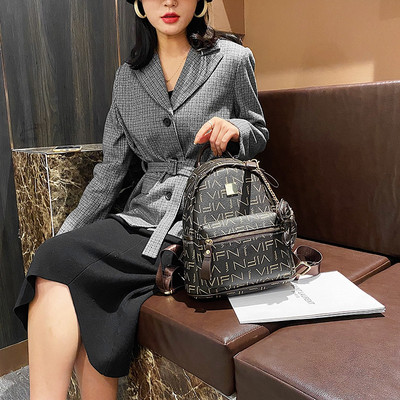 Νέο μοντέλο γυναικείο σακίδιο πλάτης από οικολογικό δέρμα - δύο μεγέθη