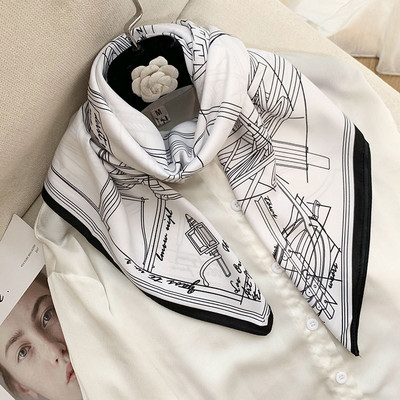 Πολύχρωμα γυναικεία κασκόλ από λεπτό ύφασμα