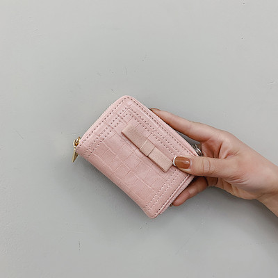 Νέο μοντέλο γυναικείο πορτοφόλι από οικολογικό δέρμα με κορδέλα