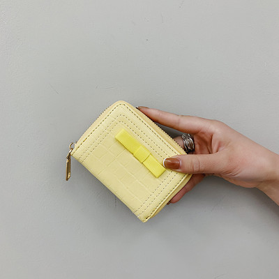 Νέο μοντέλο γυναικείο πορτοφόλι από οικολογικό δέρμα με κορδέλα