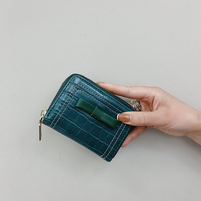 Νέο μοντέλο γυναικείο πορτοφόλι από οικολογικό δέρμα με κορδέλα