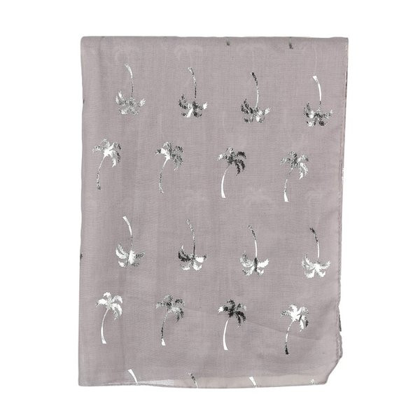 Γυναικείο κασκόλ με απλικέ φοίνικες