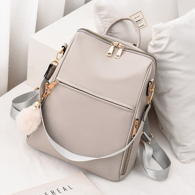 Δερμάτινο σακίδιο νέου μοντέλου κατασκευασμένο από faux δέρμα με φερμουάρ