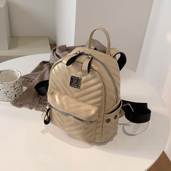 Модерна дамска раница от еко кожа - нов модел