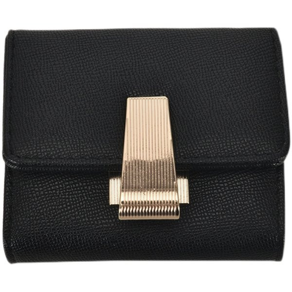 Модерен дамски портфейл от еко кожа със закопчалка