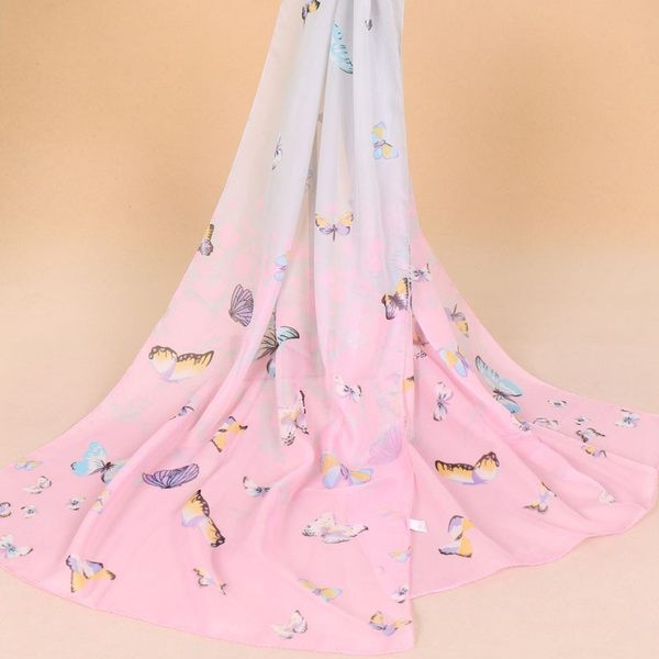 Liblikamustriga naiste sall