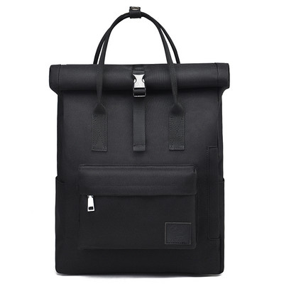 Γυναικείο casual σακίδιο με μπροστινή τσέπη και απαλούς ιμάντες