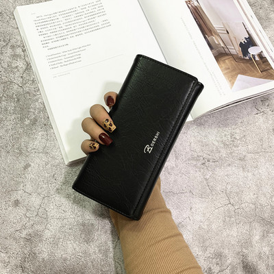 Έκο δερμάτινο πορτοφόλι νέου τύπου με επιγραφή