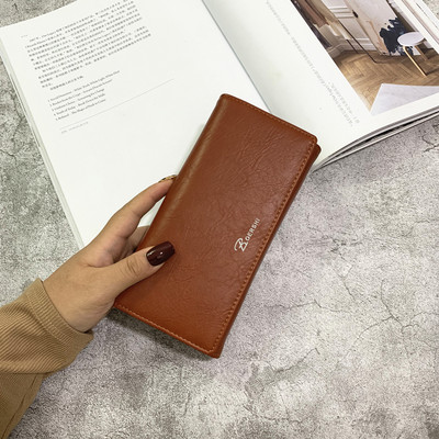 Έκο δερμάτινο πορτοφόλι νέου τύπου με επιγραφή