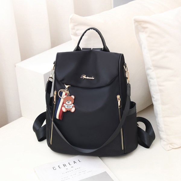 Нов модел дамска текстилна раница с дръжки