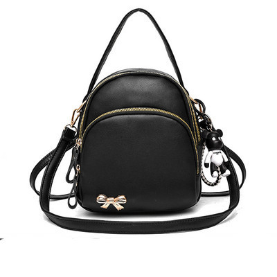 Νέο γυναικείο έκο δερμάτινο σακίδιο πλάτης - με μεταλλικό στοιχείο