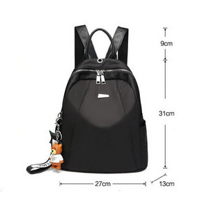 Μοντέρνο γυναικείο σακίδιο σε μαύρο χρώμα - διάφορα μεγέθη